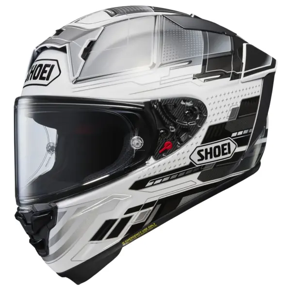 קסדת כביש מלאה שואי SHOEI X-SPR Pro בגוון לבן/שחור